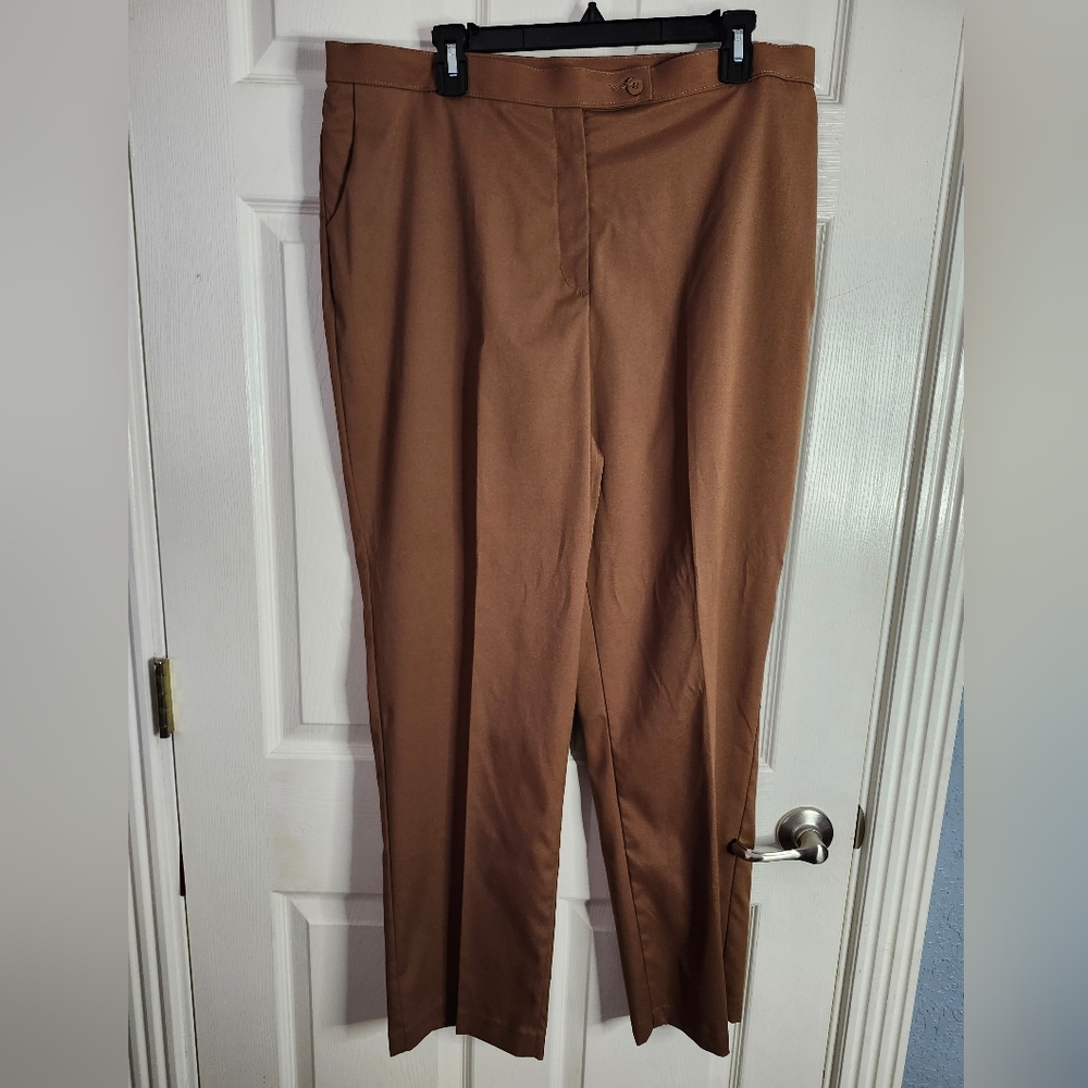 💋5/$25 Allison Daley Women's Brown Pants Size 16